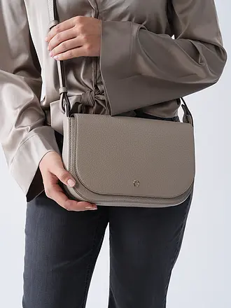 AIGNER | Ledertasche - Umhängetasche PURA Medium | beige